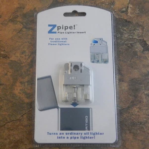 Z-Plus Pipe Lighter Butane Insert Soft Flame Lighter Upgrade Windproof - Picture 1 of 5