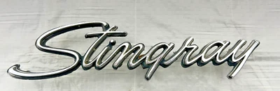 Chevrolet Corvette Stingray 1969-1973 guardabarros emblema adorno moldura insignia Foto 1 de 4