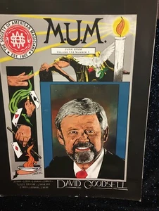 David Goodsell MUM Society of American Magicians Magazine Issue 2022 - Picture 1 of 1