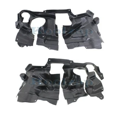 For BMW 5/6/7-Series Engine Splash Shield Undercar Cover RWD Left Right SET PAIR - Image 1 of 4