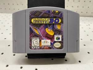 Nintendo 64 Lode Runner gioco 3D di proprietà per adulti testato - Foto 1 di 5