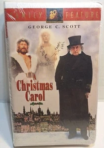 A Christmas Carol (VHS, 1995) Clamshell VHS NEU VERSIEGELT - Bild 1 von 6