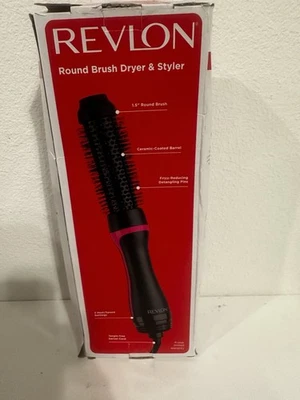 ¡Nuevo! Secador de pelo Revlon One-Step Volumizer One Step Root Booster - negro/rosa Foto 1 de 4