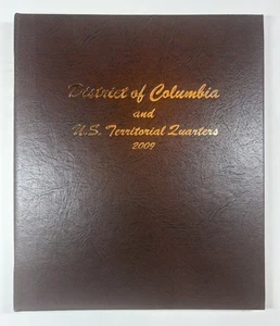 2009 PD&S Proof Coins in Dansco 7144 Statehood DC & US Territory-Silver not Incl - Picture 1 of 4