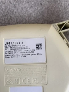 Mikrotik RBLHGR&R11e-LTE6 Router In Exc Condi 4- ideal fast 4g in rural areas - Afbeelding 1 van 8