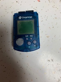 White Visual Memory Unit VMU Sega Dreamcast Official HKT 7000 Tested