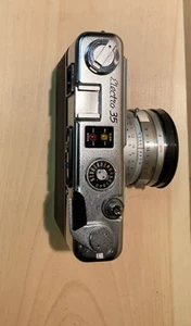 VINTAGE YASHICA ELECTRO 35 CAMERA w/YASHINON DX 1: 1.7 f=45mm FILM CAMERA CLEAN - Picture 1 of 23