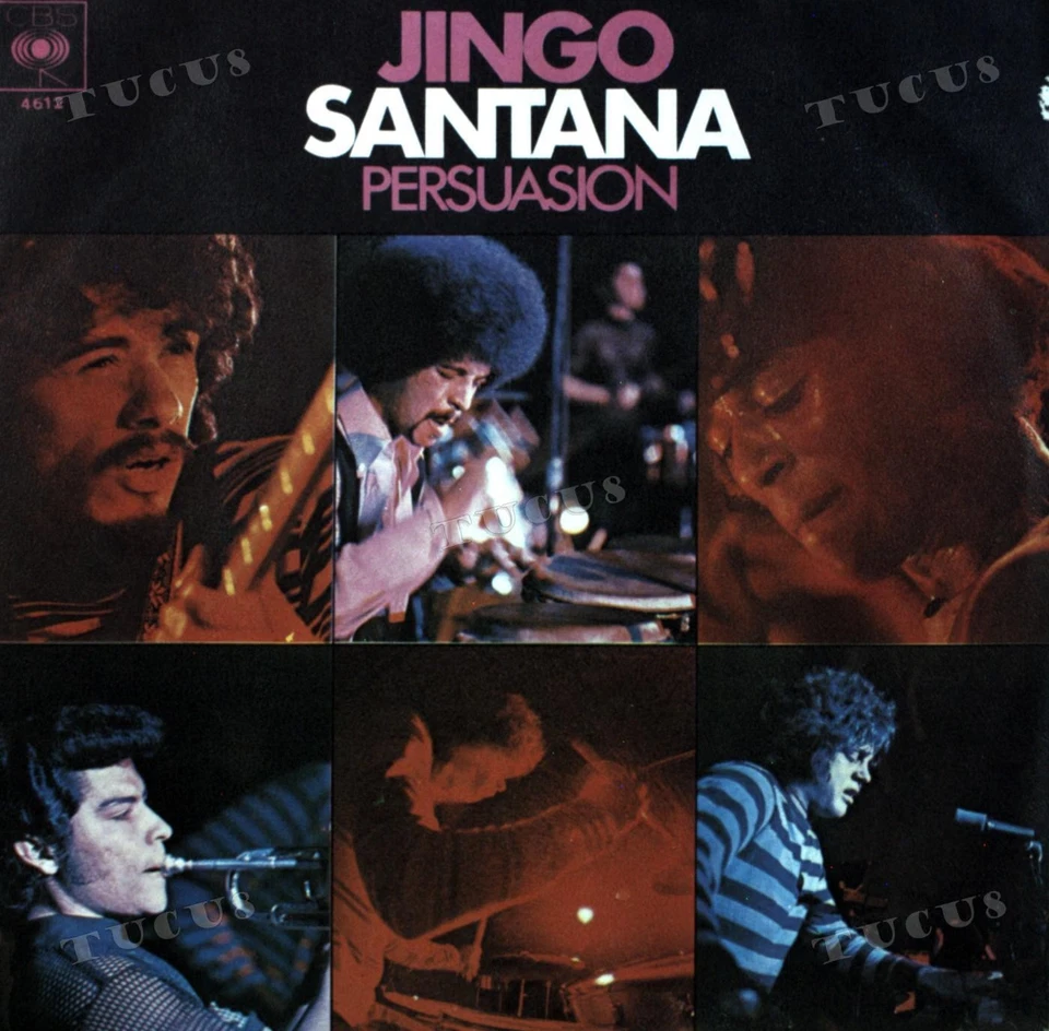 Santana - Jingo / Persuasion 7in (VG+/VG+) '* - Image 1 of 1