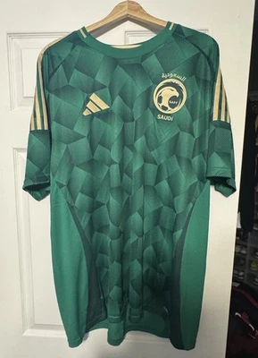 Camiseta Adidas Arabia Saudita 2024/2025 local para hombre 3XL NUEVA SIN ETIQUETAS Foto 1 de 2