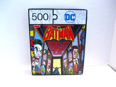 Rompecabezas DC Detective Comics Batman Prowl Dark Night 500 piezas SELLADO NUEVO EN CAJA Foto 1 de 3