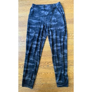 Athleta Girl Black Camo Powervita Jogger Size 8-10 - Picture 1 of 4