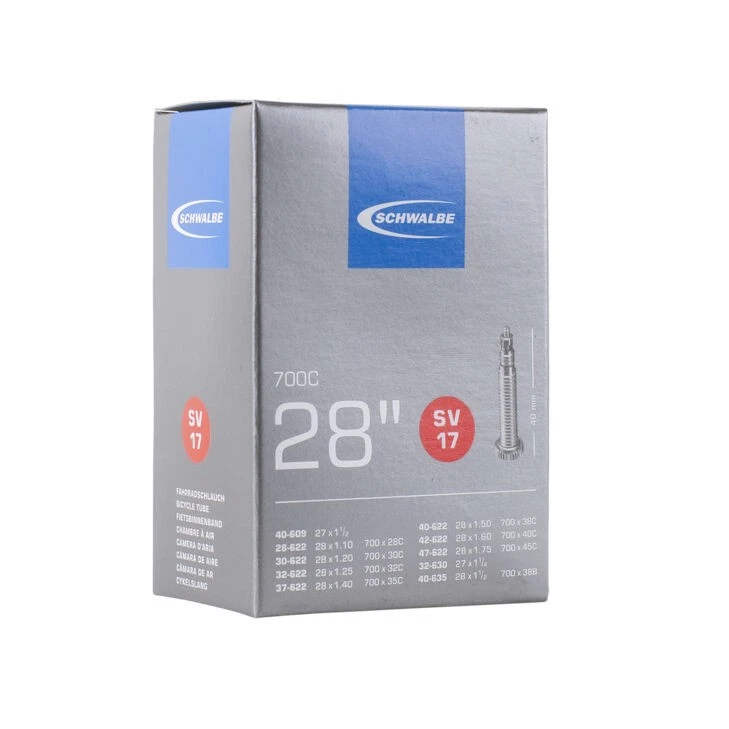 Schwalbe 28 Inches Bicycle Tube Sv17 Presta Valve