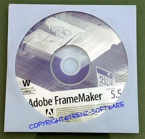 Adobe Framemaker 5.5 englisch Windows - incl. MwSt. - Bild 1 von 1
