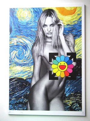 DEATH NYC (1979) SIEBDRUCK VON 2022 ORIGINAL HAND SIGNIERT, NUMMERIERT 32x45cm - Bild 1 von 4