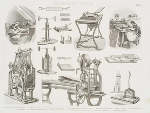 Mechanische Technik. Zigarrenherstellung, Sst. Realismus Unbekannt (19.Jhd) - Bild 1 von 4