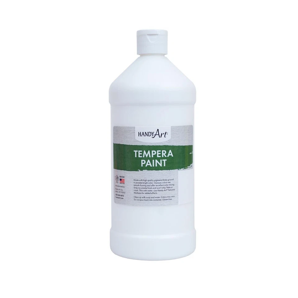 Handy Art Tempera Quart White - Image 1 of 1