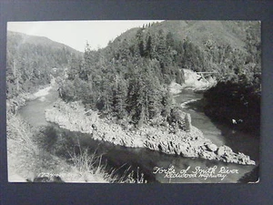 Smith River Redwood Highway California CA Real Photo Postcard RPPC 1930-50 - Picture 1 of 2