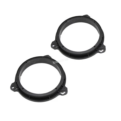6.5" Speaker Adapter Rings Plates for Select Toyota Lexus Scion Pontiac Vehicles Foto 1 de 4