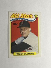 Roger Clemens 1989 Topps #405 All Star American League