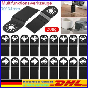 20tlg. Multitool Zubehör Sägeblatt-Set Metall Holz für Multimaster Fein Bosch - Bild 1 von 8