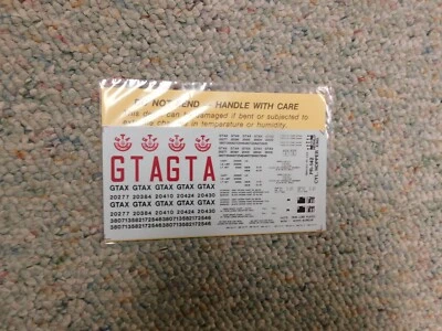 Herald King decals HO PR-142 GTA gray cylindrical hopper XX383 - Image 1 of 2