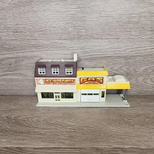 Micro Machines Ace Auto Parts Gas Station City Scenes 1989 Galoob - Picture 1 of 2