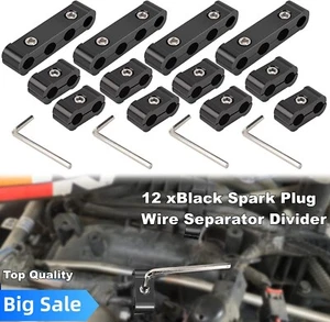 12x Separador de cables de bujía de motor de automóvil 8/910 mm Soporte de cable de bujía - Imagen 1 de 10