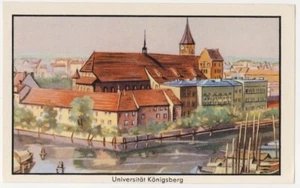UNIVERSITÄT KÖNIGSBERG DEUTSCHLAND IMAGE CARD 1930's - Picture 1 of 2