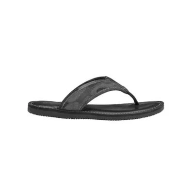 Johnston & Murphy | Boys Norris Suede Camo Thong Sandals | 6 - Image 1 of 4