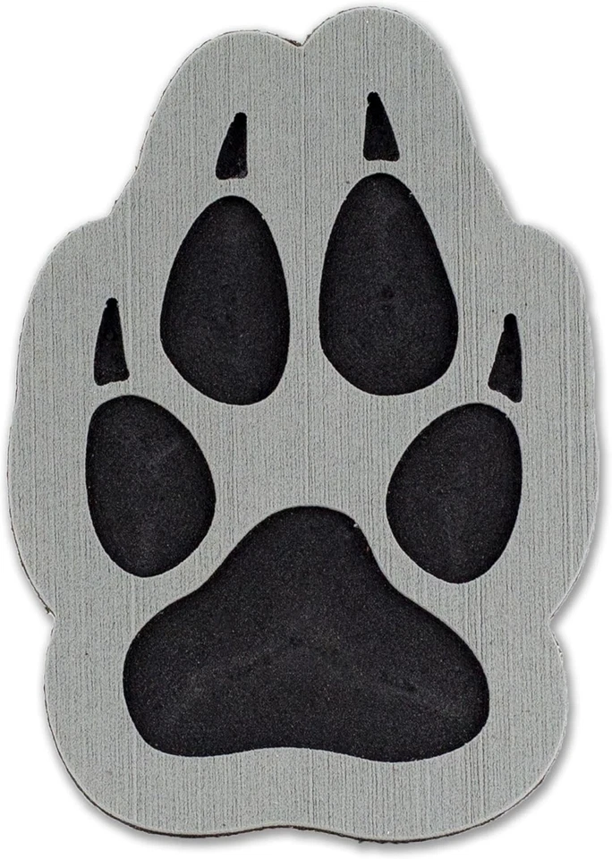 ToeJamR Snowboard Stomp Pad Wolf Paw Gray Outdoor Recreation Product