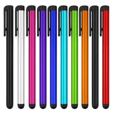 10pcs Capacitive Touch Screen Stylus Pen For IPad Air Mini iPhone Samsung Tablet - Image 1 of 4