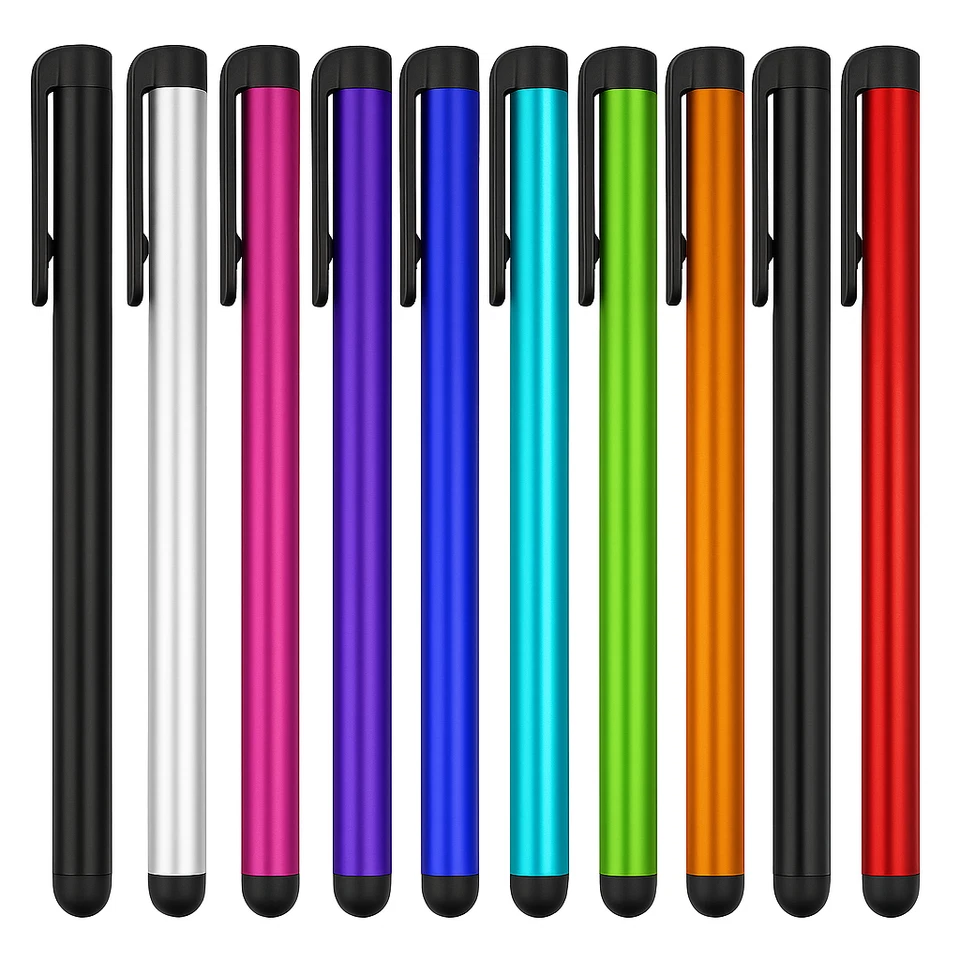 10pcs Capacitive Touch Screen Stylus Pen For IPad Air Mini iPhone Samsung Tablet - Image 1 of 4