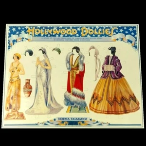 1991 Norma Talmadge Paper Doll 1920 Silent Star Hollywood Dollies B Shackman NOS - Bild 1 von 8