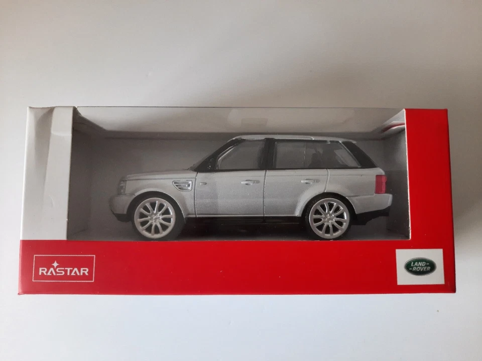 Modellino Statico Range Rover Sport Rastar Auto Colore Grigio Scala 1:43 - Immagine 1 di 1