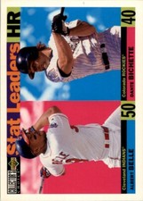 1996 Collector's Choice MLB Albert Belle/Dante Bichette #3