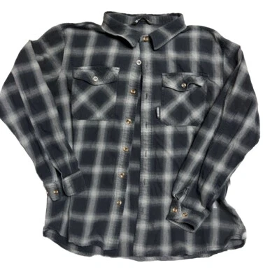 Franela manga larga Freedom Industries L negro gris Foto 1 de 4