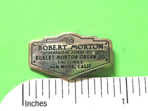 ROBERT MORTON Organs - hat pin tie tac , lapel pin , hatpin GIFT BOXED jb - Picture 1 of 4