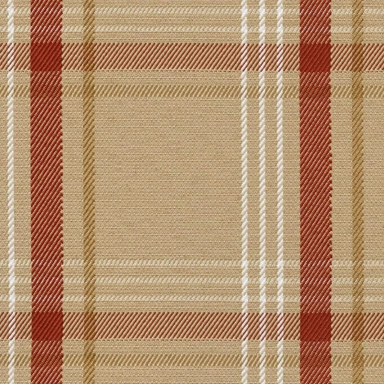 Tela de tapicería de coche GTI beige tostado a cuadros - VW Golf MK7 - espuma de 3 mm - 59" - 150 cm Foto 1 de 4