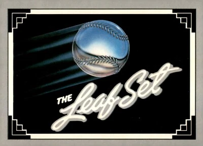 S1R8: 1991 LEAF BASEBALL CARDS #'S 1-200 YOU PICK - Image 1 of 2