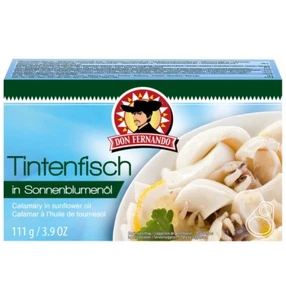 Don Fernando Tintenfisch in Sonnenblumenöl 111g - Bild 1 von 1