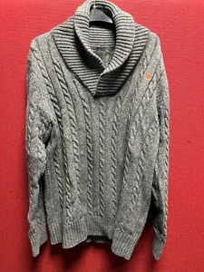 Jumper G-Star Chal Este Tejido Mangas Largas Gris XL TD042 JJ 01 - Imagen 1 de 5
