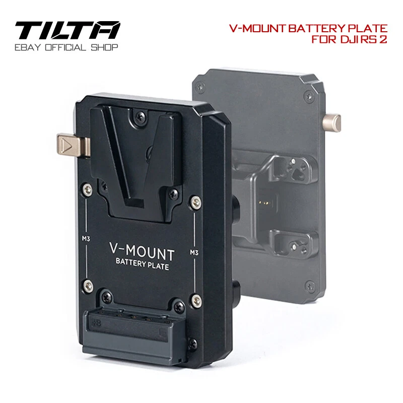 Tilta V-Mount Battery Plate For Dual Handle Power Supply Für DJI RS2,RS3,RS3 PRO