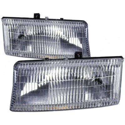 Nuevo conjunto de 2 lentes y carcasas de faros izquierdo y derecho para Dodge Dakota 1997-2004 Foto 1 de 3