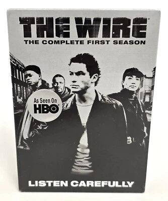 The Wire - The Complete First Season (DVD, 2004, 5-Disc Set) Factory Sealed - Image 1 of 4