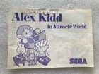 Alex Kidd in Miracle World – SEGA Master System - Manual Only 