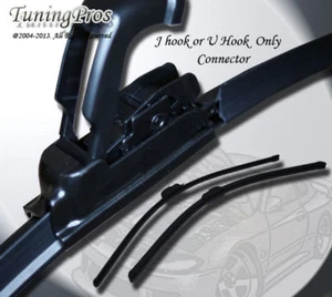 Limpiaparabrisas sin soporte J Hook 2 piezas controlador de 15"" pulgadas 15"" pasajeros - Imagen 1 de 4