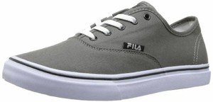 fila black canvas shoes