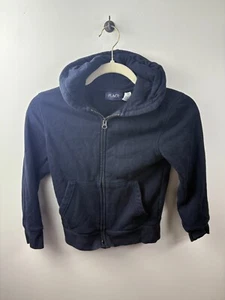 The Children's Place Hoodie Children's Size Small  Black Full Zip Long Sleeve - Picture 1 of 6