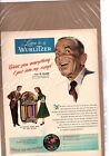 1948 Wurlitzer jukebox Al Jolson color art vintage print ad