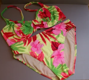 SUNFLAIR v. ALBA MODA Bikini Set leuchend bunt floral Gr. 42/C NEU NP 129,-- € - Bild 1 von 7